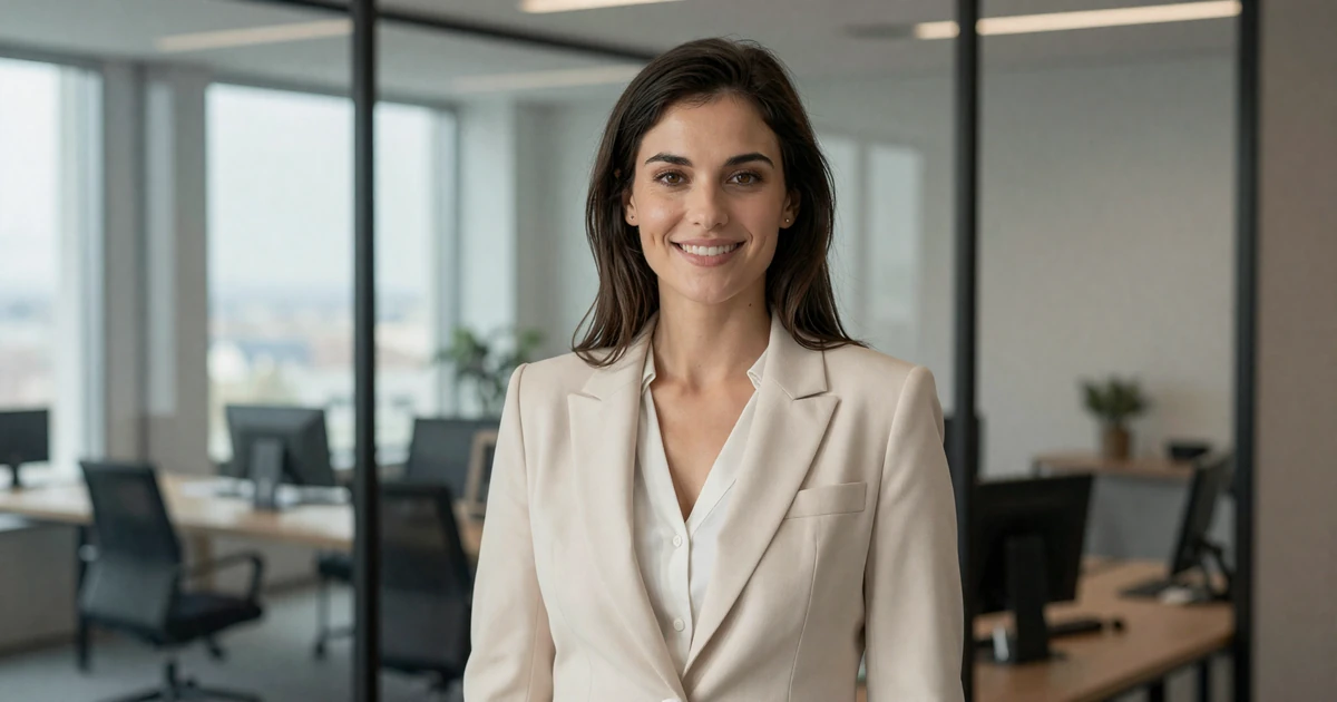 Professional woman in a modern office representing the SugarDatingMen team